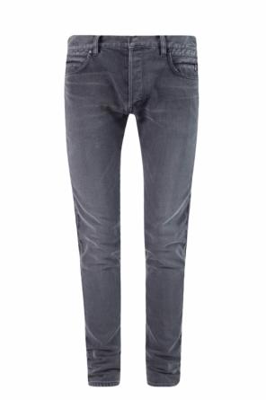 Jeansy z przeszyciami, zdjęcie 1 Jeansy z przeszyciami od Balmain